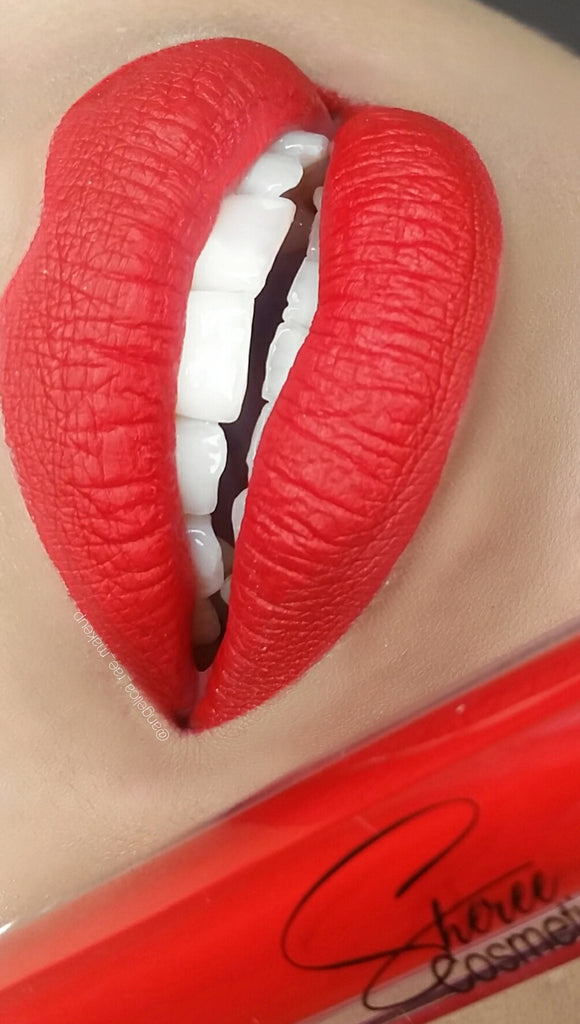 Waterproof Liquid Lipstick - Lady in Red